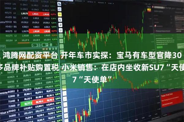 鸿腾网配资平台 开年车市实探：宝马有车型官降30万 多品牌补贴购置税 小米销售：在店内坐收新SU7“天使单”